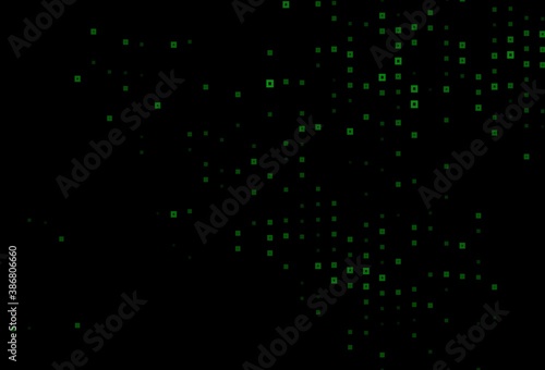 Dark Multicolor, Rainbow vector pattern in square style.