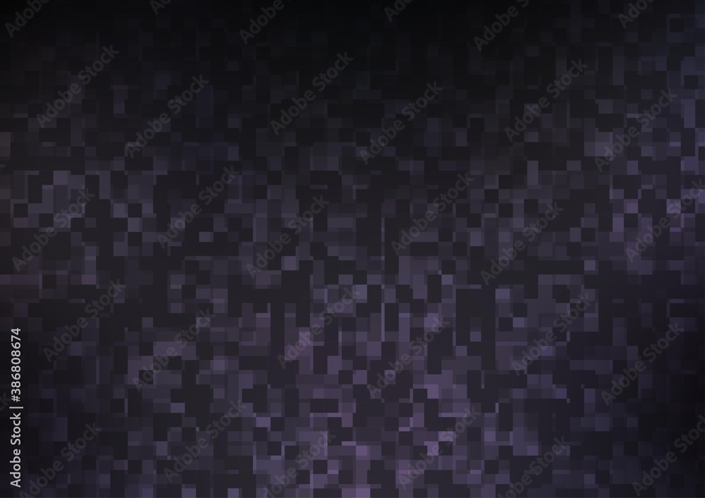 Dark Purple vector cover in polygonal style. Dark Purple vector cover in polygonal style.