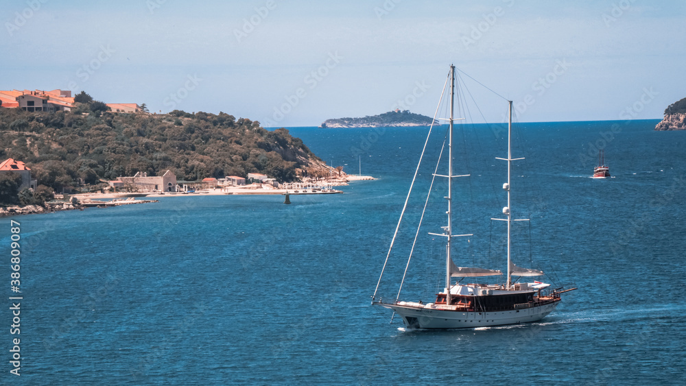 boats in the bay