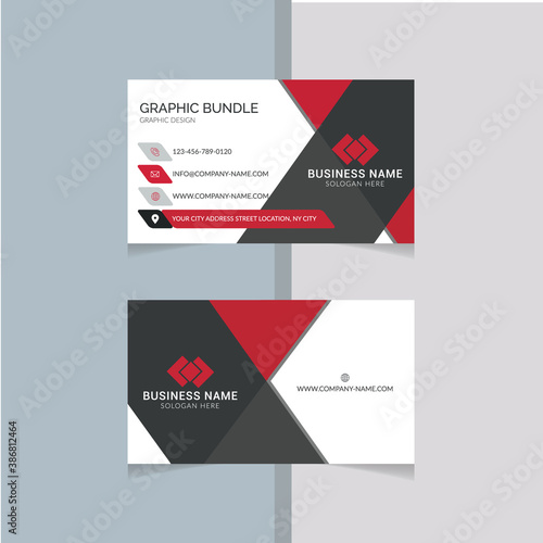 Modern Corporate Business Card Template design