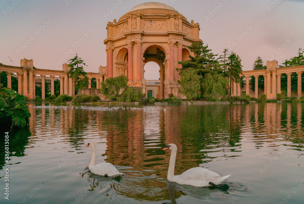 Palace of Fine Arts San Francisco California Palace of Fine Arts San Francisco California