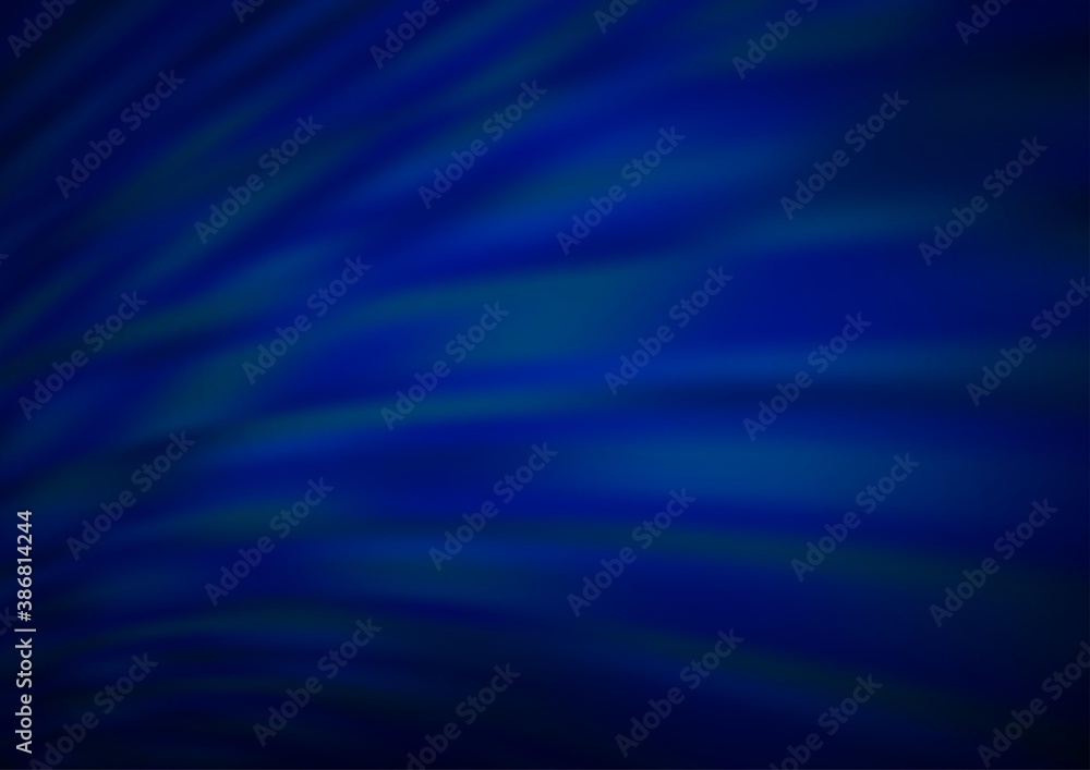 Dark BLUE vector abstract blurred pattern. Dark BLUE vector abstract blurred pattern.