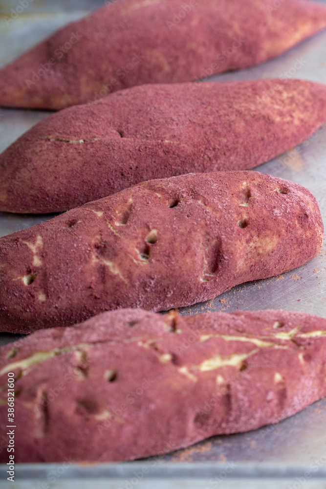 Korean Sweet Potato Bread Korean Sweet Potato Bread