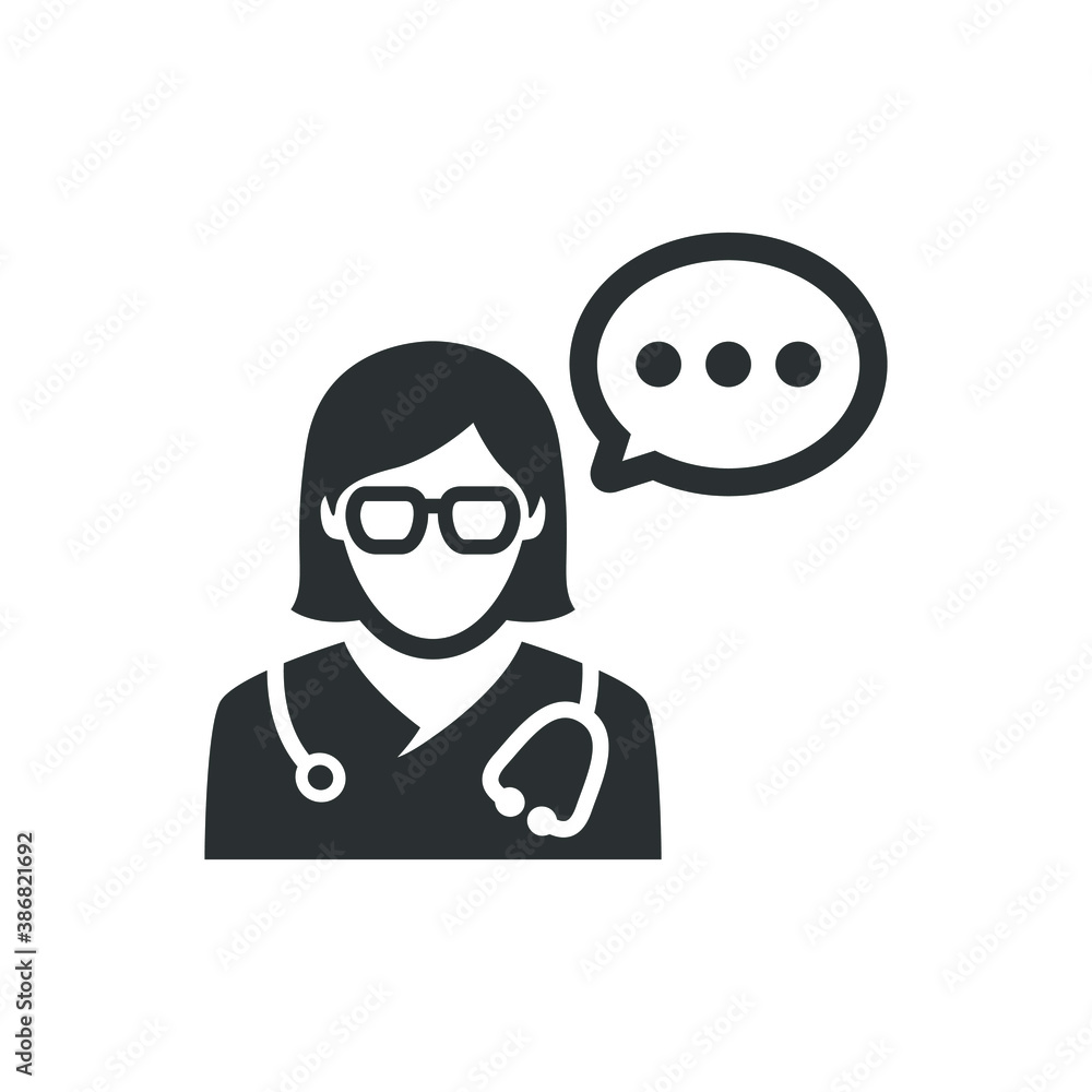 Doctor advice icon Doctor advice icon