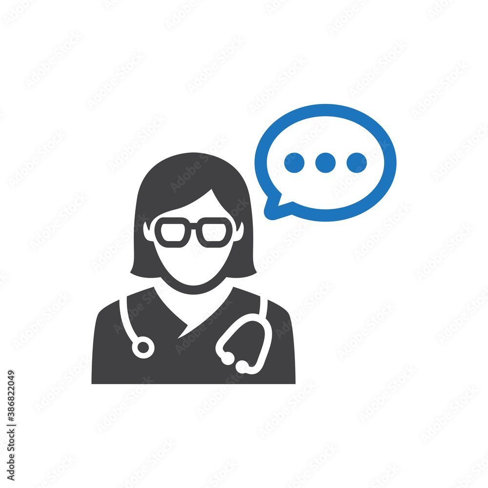 Doctor advice icon Doctor advice icon