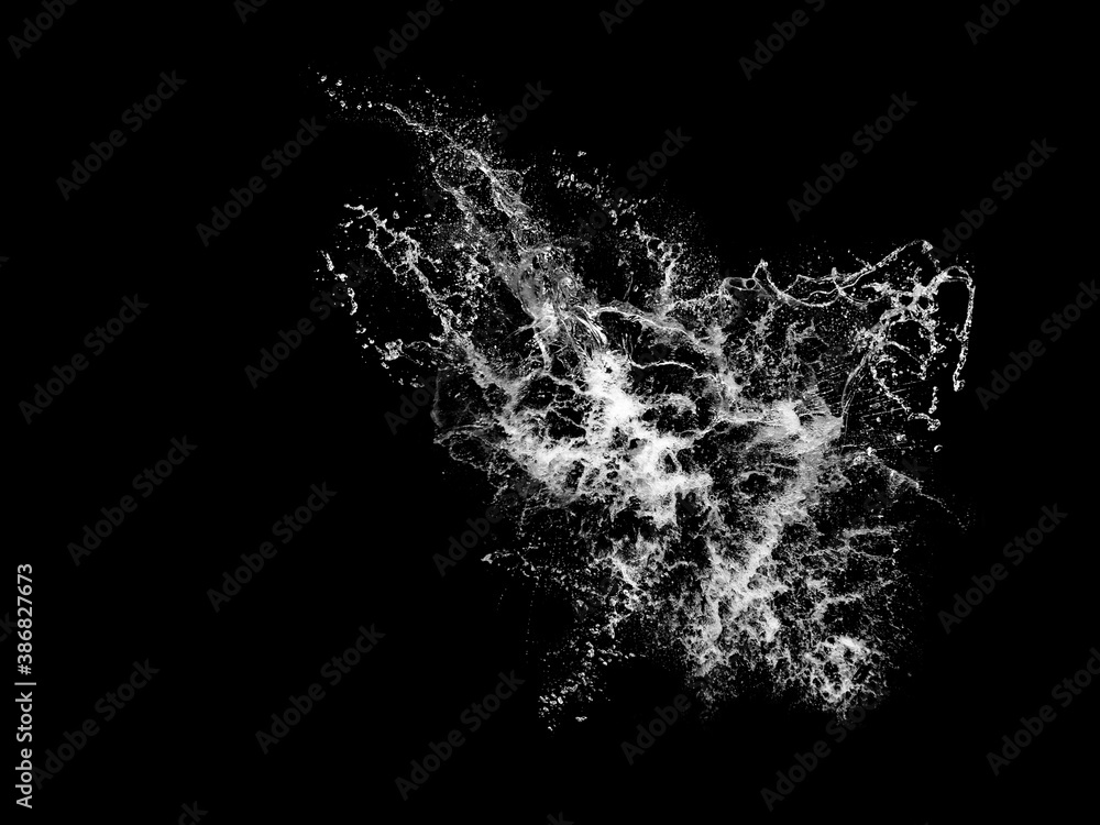 Stock image of water splash: High resolution water splashes isolated on black background. Royalty high-quality free stock photo image of water splash with bubbles of air on the black background Stock image of water splash: High resolution water splashes isolated on black background. Royalty high-quality free stock photo image of water splash with bubbles of air on the black background