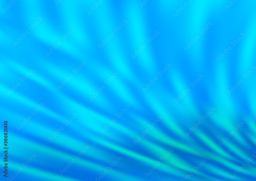 Light BLUE vector blurred shine abstract template. Light BLUE vector blurred shine abstract template.