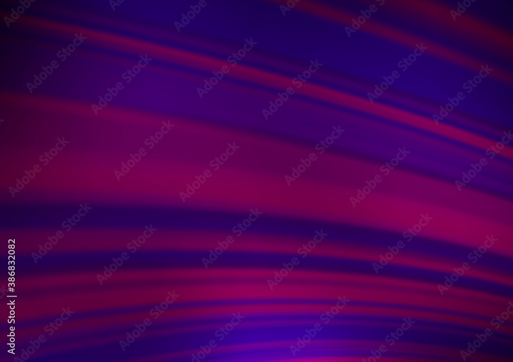 Fototapeta premium Dark Purple vector blur pattern.