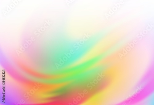 Light Multicolor, Rainbow vector colorful abstract background.
