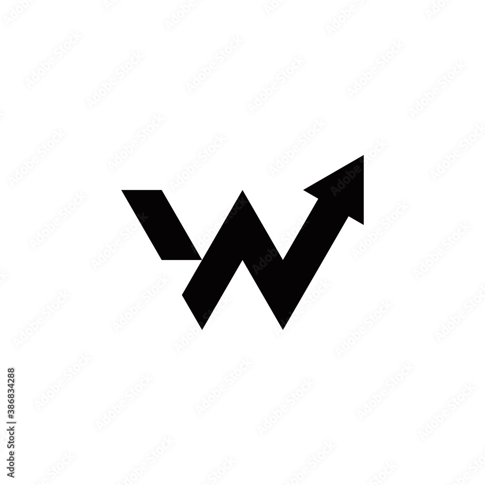 w n wn nw initial accounting logo design vector graphic idea creative w n wn nw initial accounting logo design vector graphic idea creative