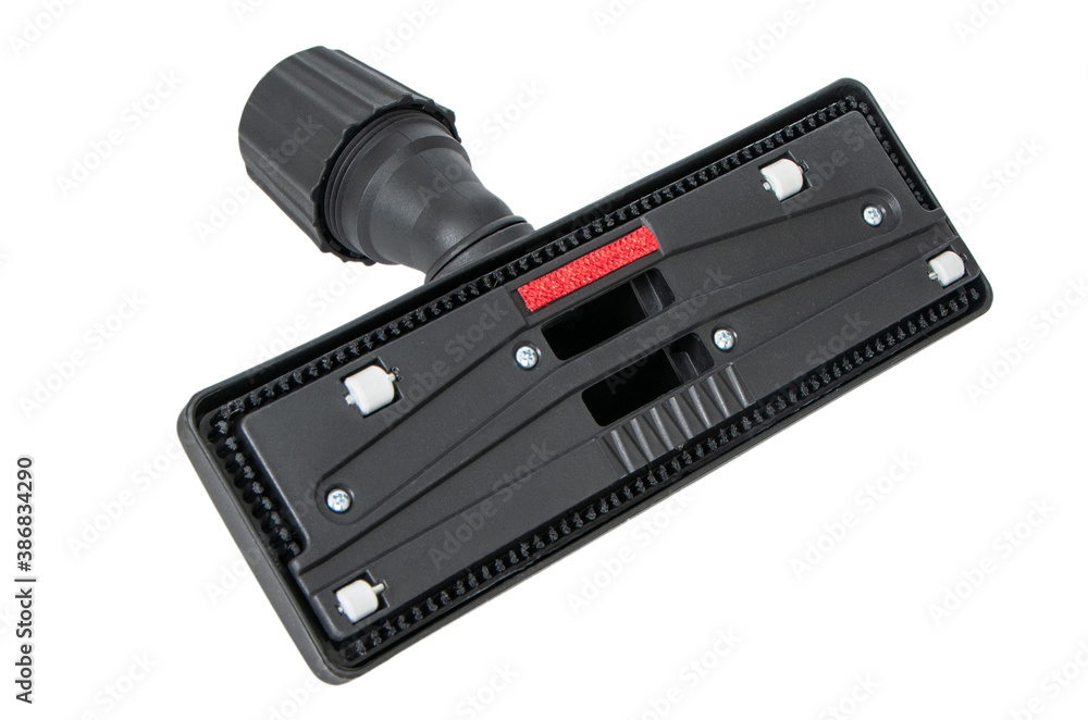 Vacuum cleaner brush head on white background. Vacuum cleaner brush head on white background.