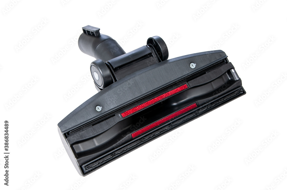 Vacuum cleaner brush head on white background. Vacuum cleaner brush head on white background.
