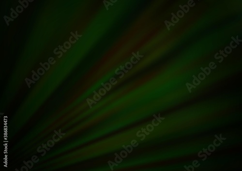 Dark Green vector abstract bokeh pattern.