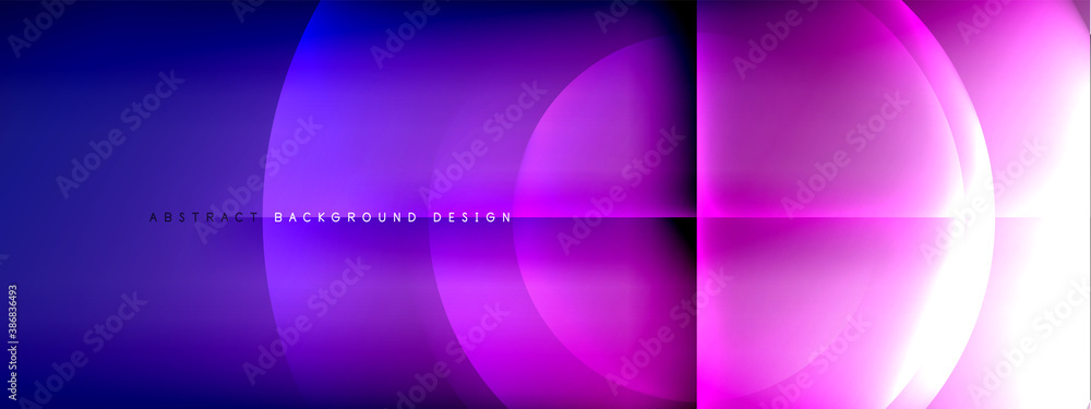 Vector abstract background - circle and cross on fluid gradient with shadows and light effects. Techno or business shiny design templates for text Vector abstract background - circle and cross on fluid gradient with shadows and light effects. Techno or business shiny design templates for text