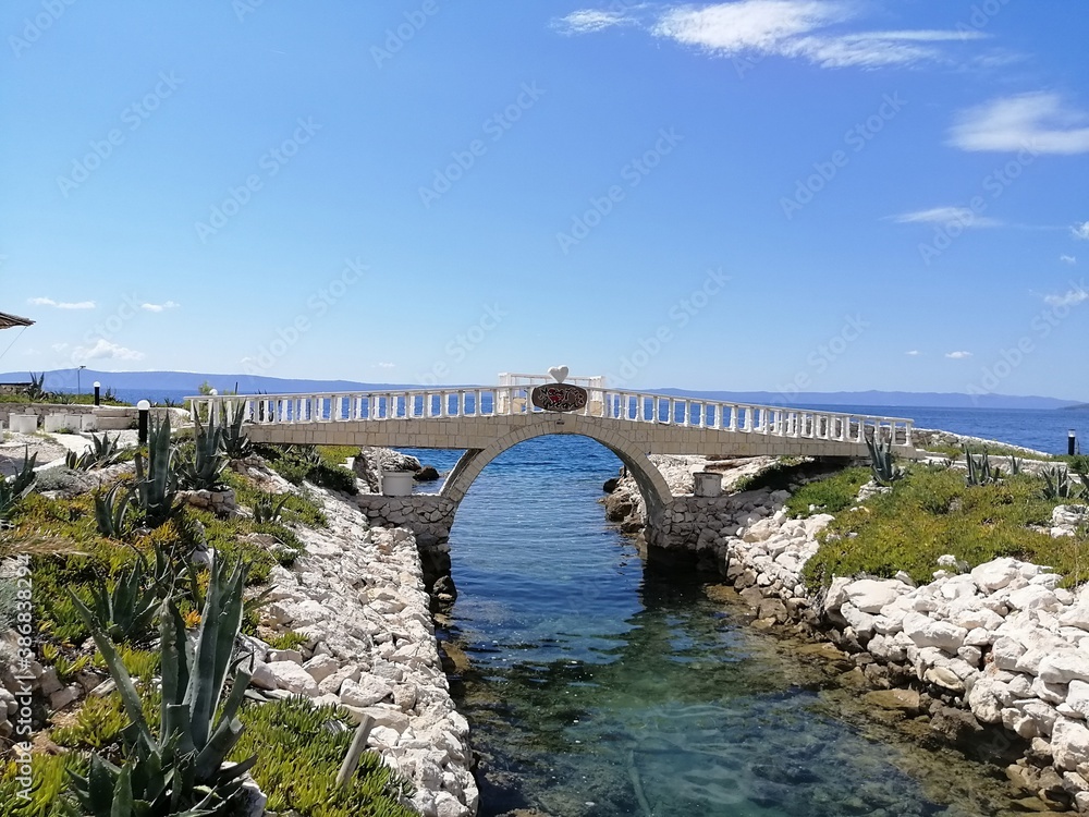 bridge over the sea