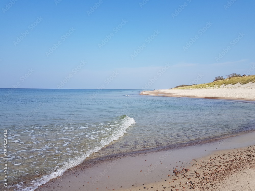 Sandy coast of the Baltic Sea Sandy coast of the Baltic Sea