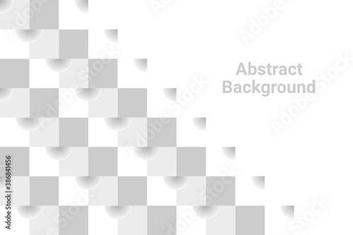 White abstract texture. Vector background 3d paper art style can be used in cover design, book design, poster, cd cover, flyer, website backgrounds or advertising.