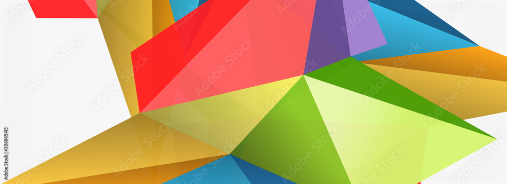 3d mosaic abstract backgrounds, low poly shape geometric design 3d mosaic abstract backgrounds, low poly shape geometric design