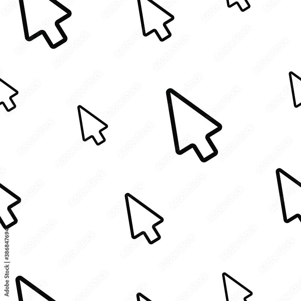 seamless pattern with scroll icon seamless pattern with scroll icon