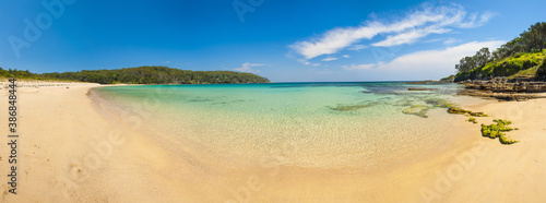 Cave Beach Panorama in Australian New South Wales
