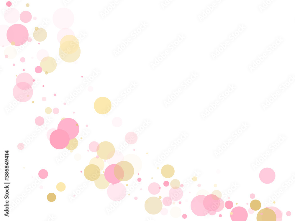 Bokeh confetti circles decoration holiday background. Bokeh confetti circles decoration holiday background.