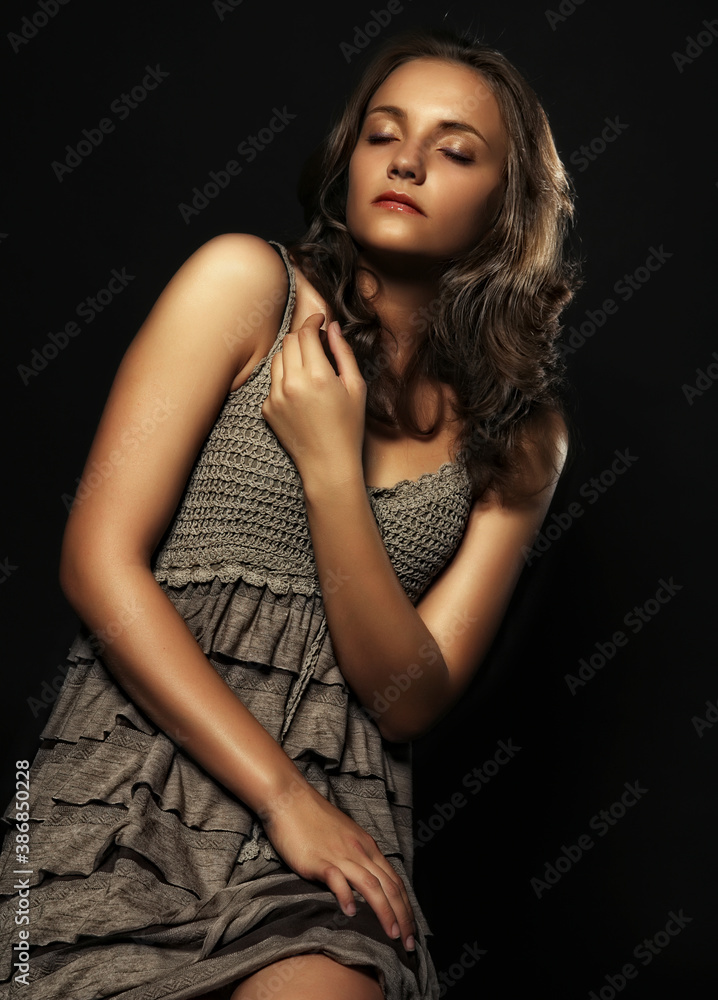 Fototapeta premium sexy young woman