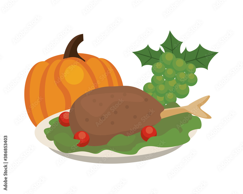 pumpkin autumn fruit and dish with turkey pumpkin autumn fruit and dish with turkey