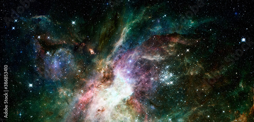Fototapeta Naklejka Na Ścianę i Meble -  Galaxy stars. Elements of this image furnished by NASA
