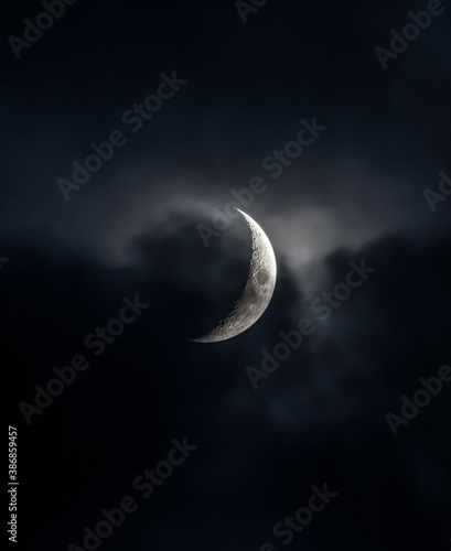 moon in the sky photo