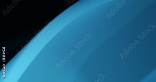 Abstract defocused 4k resolution geometric curves background for wallpaper, backdrop and varied nature design. Blue ice, sky blue and kentucky blue colors.