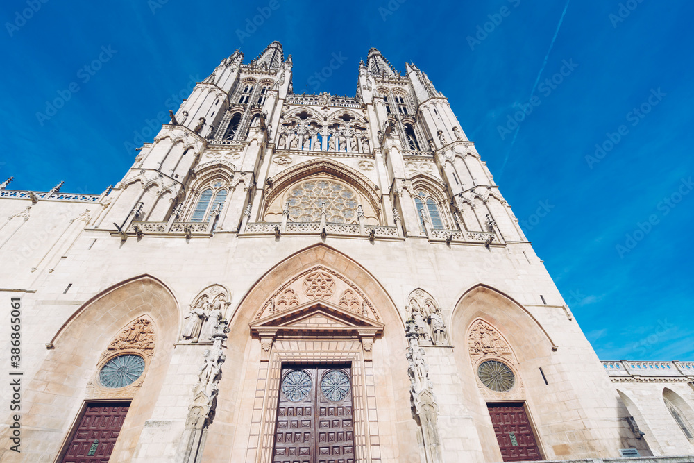 Burgos gothic cathedral, Castilla Leon, Spain