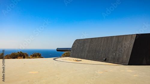Fototapeta Naklejka Na Ścianę i Meble -  Castillitos Battery in Spain. Tourist site