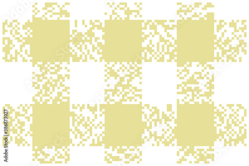 Pattern background. Yellow pattern pixel art.