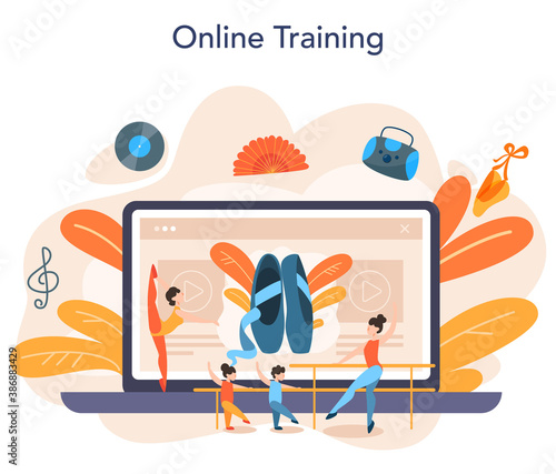 Dance teacher or choreographer online service or platform
