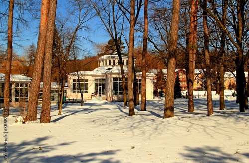 Nałęczów, Uzdrowisko, Sanatorium, Park, Pawilon