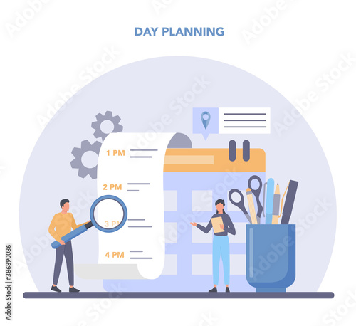 Businessman personal assistant concept. Professional help and support