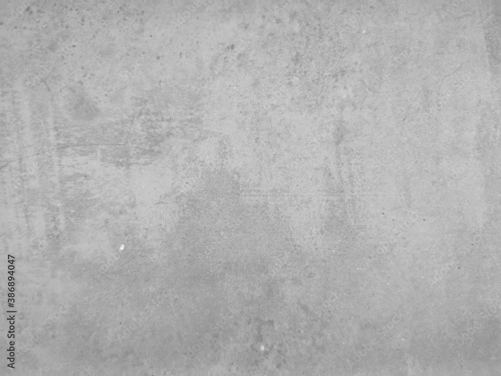 Fototapeta premium Cement wall concrete polished textured background abstract grey color material smooth surface, Grunge paint monochrome backdrop for image for also art card greetting