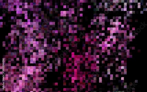 Dark Pink vector layout with lines, rectangles.