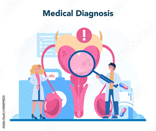 Reproductologist and reproductive health. Human anatomy, biological