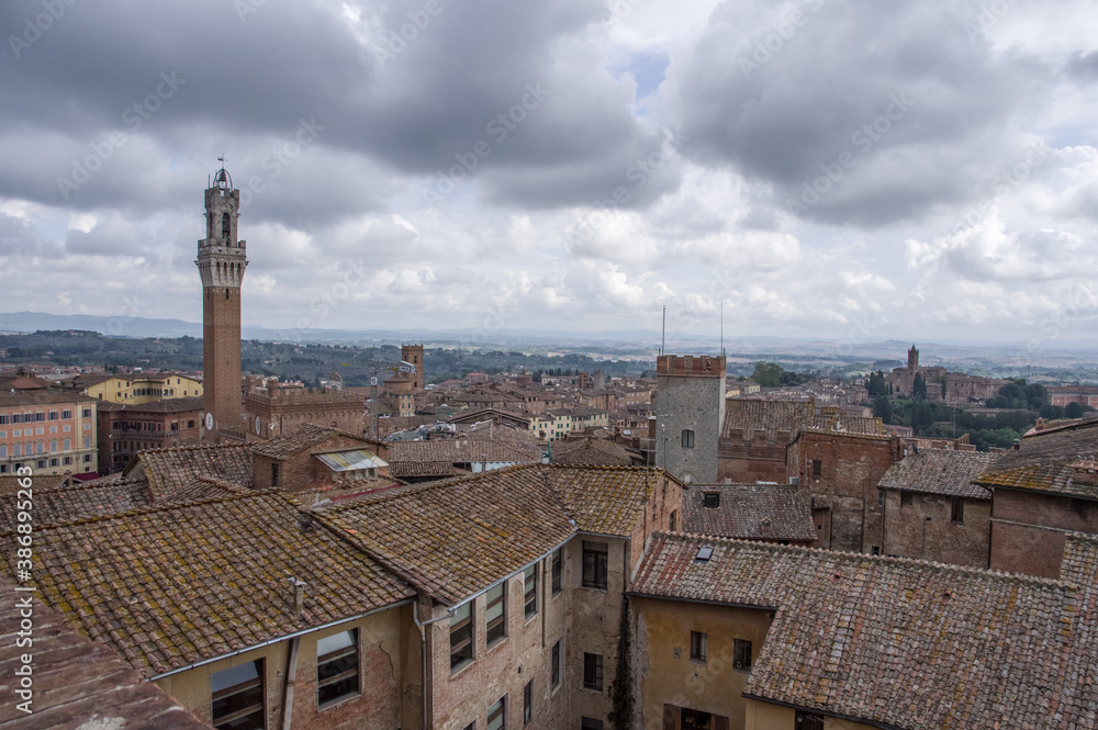 A view of Siena