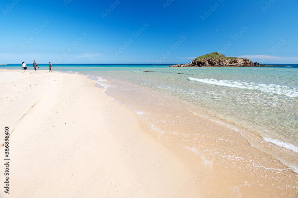 Su Giudeu beach, Chia, Domus de Maria, Cagliari district, Sardinia, Italy, Europe