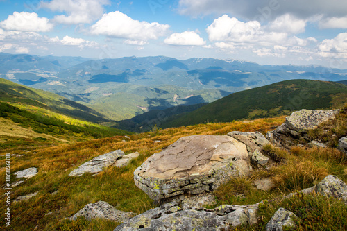 old stones in mountains