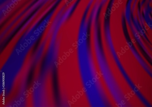 Dark Purple vector blurred shine abstract pattern.