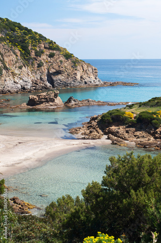 Su Cardulinu beach, Chia, Domus de Maria, Cagliari district, Sardinia, Italy, Europe