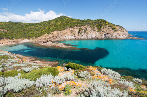 Φωτογραφία Su Cardulinu beach, Chia, Domus de Maria, Cagliari district, Sardinia, Italy, Eu