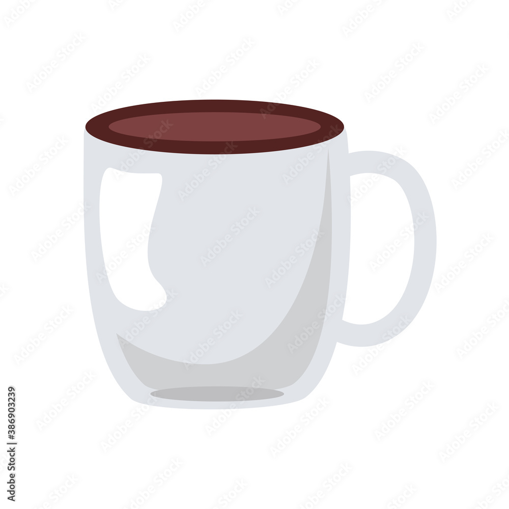 coffee ceramic cup drink icon