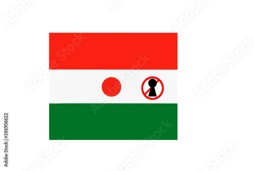 flag with covid 19 warning Free Download flag with covid 19 warning - GFXLoad