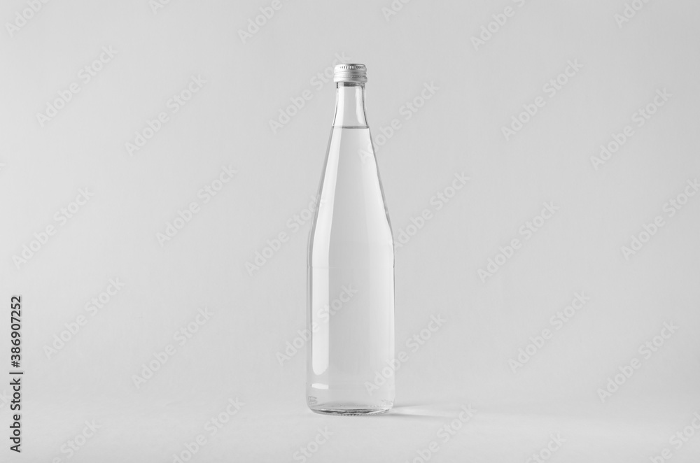 Water Bottle Mock-Up - obrazy, fototapety, plakaty 