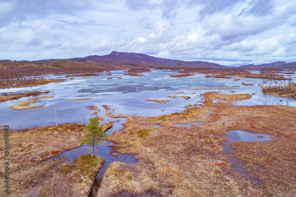 The moor landscape of Senja The moor landscape of Senja