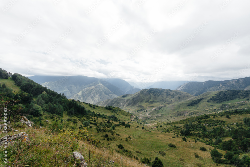 Beautiful mountains and wildlife around them on a Sunny day Beautiful mountains and wildlife around them on a Sunny day